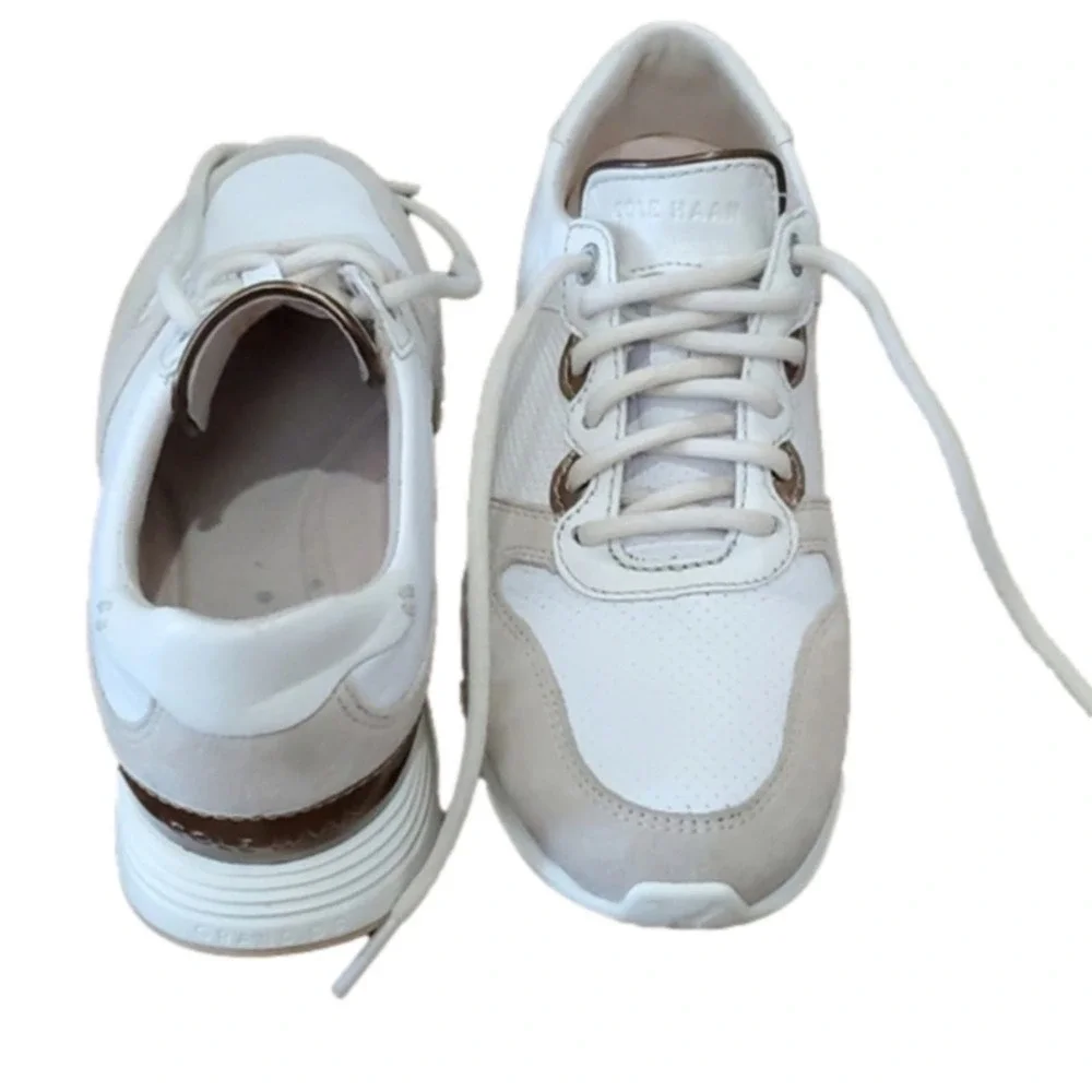 Cole Haan Grandpro white leather‎ crossover comfy sneakers women's size 11